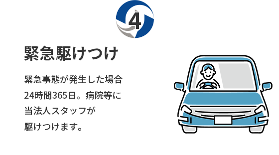 緊急駆けつけ
